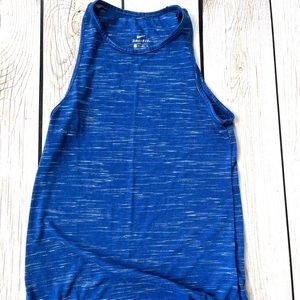 Nike Royal Heather Blue Dri-Fit tank, XS